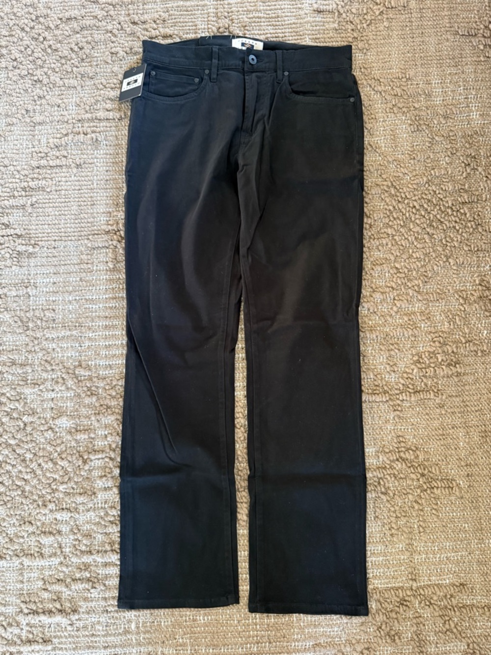 NWT Joseph Abboud Black Comfort Stretch Chinos